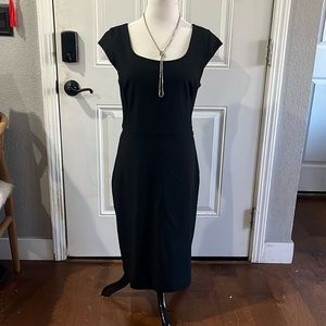 NWT Perfect LBD!  Scoop Neck Dress in Bi-Stretch